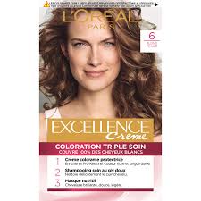 Shop for l'oreal paris couleur experte express hair color + highlights, permanent. Coloration Permanente 6 Blond Fonce L Oreal Paris Excellence Creme La Boite A Prix Carrefour