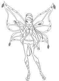 winx club roxy was waving hands coloring pages cartoon fairy coloriage de motif bloc courtepointe double neuf