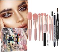 Kit de Maquillaje, Set Maquillaje Mujer, Estuche Maquillaje Mujer, Set de  Regalo de Maquillaje Kit de Inicio Completo con Sombras de Ojos, Fundación,  Maletín Maquillaje para Niñas Mujeres : Amazon.es: Belleza