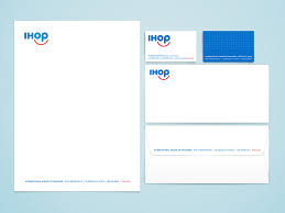 Ihop Stationery In 2020 Ihop Branding Stationery
