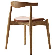 Ch20 Elbow Dining Chair Leather Oil Oak Rouse Home Danish Design Chair Danish Furniture Design Danish Furniture Living Room