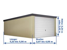 See more ideas about garage apartments, garage apartment plans, house plans. Fertiggarage Premium Verputzt Ziegelrot 2 97x5 22m