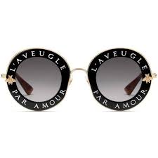 Gucci Round Frame Metal Sunglasses 620 Liked On Polyvore Featuring Accessories Eyewear Sunglasses Black Metal Sunglasses Sunglass Frames Gucci Glasses