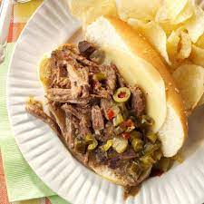 Mom S Italian Beef Sandwiches Recipe Italian Beef Sandwiches Beef Sandwich Beef Sandwich Recipes