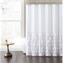 Check spelling or type a new query. White Ruffle Shower Curtains Wayfair