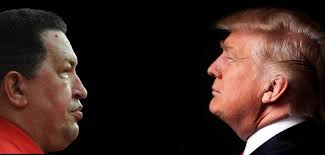 Saludos desde Guachintón! Cuando Trump ganó la presidencia circuló por las  redes sociales una foto de un sonriente Hugo Chávez disuelta entre las  cejas y la cabellera de Trump, con la leyenda “¡