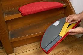 Treppenstufen teppich stufenmatte treppenmatte 3pcs, haftplus teppichunterlage antirutschmatte teppich treppenstufen ohne kleben. Stufenmatten Fur Die Treppe Selbermachen De