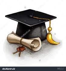 Finish Graduation Cap College Degree College Fun