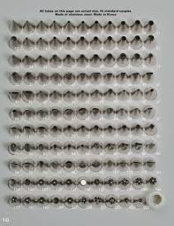 Cake Decorating Tips Chart Ateco Piping Tips Chart Pg 1 In
