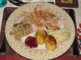 They usually serve turkey or roast ham, although. Pin On Let S Cook