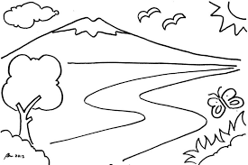 Mewarnai menjadi salah satu aktivitas yang dapat memberikan sejumlah manfaat. Gambar Pemandangan Pantai Untuk Anak Tk