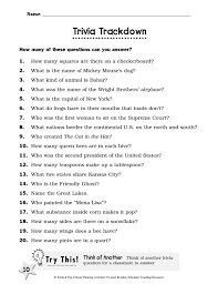 5th grade trivia questions and answers printable pdf. 81 Fun Critical Thinking Activities Critical Thinking Activities Critical Thinking Science Questions For Kids