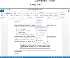 How To Add Borders And Shading In Word 2013 Dummies In word page layout can affect how content looks in documents. add borders and shading in word 2013