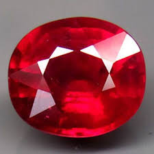 3 94 Ct Cherry Ruby Gemstones Stones And Crystals Crystals And Gemstones