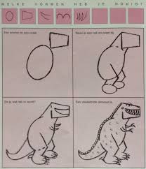 Dino 1 Leren Tekenen Dinosaurus Tekenen Voor Kinderen Thema