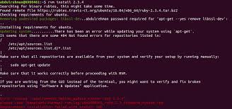 Facing Issue While Installing Ruby 2 7 1 Stack Overflow