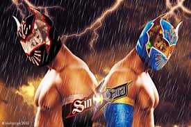 Despite losing the sin cara feud and being forced to unmask and wrestle as hunico, it seems arias will get to swipe sin cara after all. Sin Cara Hunico Vs Sin Cara Mistico Caras Mistico Jorge Arias