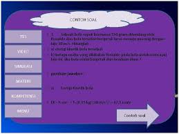Soal soal tes d4 kebidanan. Energi Dan Usaha Home Tes Video Simulasi Materi