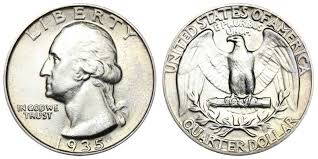1935 Washington Silver Quarter Coin Value Prices Photos Info