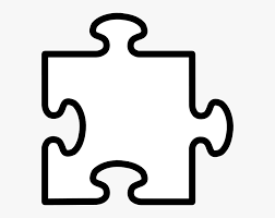 Cartoon partners working in connection. Puzzle Clipart Black And White Png Transparent Png Transparent Png Image Pngitem