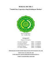 Hadits tentang jodoh lengkap dan anjuran dari rasullullah dalam memilih jodoh, juga kiat untuk mendapatkan jodoh yang salih dan allah azza wajalla telah menjanjikan akan menciptakan pasangan untuk kita dan kita akan merasa tentram dan berkasih sayang. Makalah Pai 22 Makalah Tauhid Dan Urgensinya Bagi Kehidupan Umat Muslim Dibuat Untuk Memenuhi Tugas Mata Kuliah Pendidikan Agama Islam Disusun Course Hero