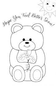 You can likewise take creative control over the card's graphics. Printable Get Well Cards For Kids To Color Lovetoknow