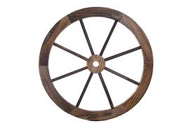 Available in large and small. 60cm Diameter Ornamental Wooden Garden Cart Wagon Wheel Wood Cartwheel Buy Online In Tajikistan At Tajikistan Desertcart Com Productid 141424329