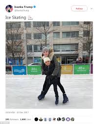 Ivanka and Jared ice skate and bake cookies with children