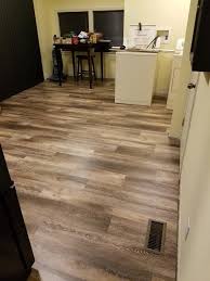 Ready For A Flooring Flip Jacob In Nj Picked Beachcomber Oak Engineered Vinyl Plank Evp For A Kitchen Make Engineered Vinyl Plank Vinyl Wood Planks Flooring