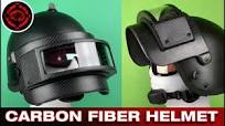 Ultra Light Carbon Fiber Helmet Visor Build (K6-3 | PUBG ...