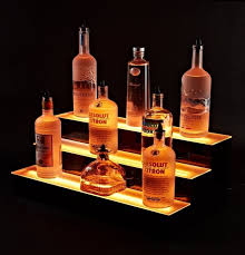 Bar backlight night stock photos and images. The Ethereal Yet Vibrant Illuminated Bar Shelves