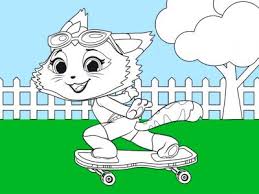 The secret of lampo's 44 gatti coloring book is that once the pages have dried it will be possible to recolor them as many times as you want. Downloadable Sheets Print Color Educational Activities For Children 44 Cats