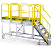Mobile Work Platform and Rolling Stairs - RollaStep