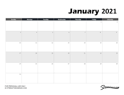 3 Free Printable January 2021 Calendar Pdf Strength Essence This monthly calendar is ready to print, in a4 or letter.
