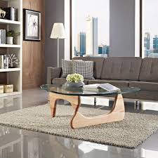 Easy to clean and maintain, this clear bent glass coffee table saves space when not in use for nesting bent clear glass side coffee tables. Mid Century Triangle Glass Coffee Table Modern Center Coffee Table With Solid Wood Base And Thick Clear Glass For Living Room Coffeetablemall Com