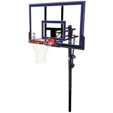Spalding Inground Basketball Goals 88355 50 Inch Acrylic Backboard Basketball Systems Basketball Hoop Basketball Floor