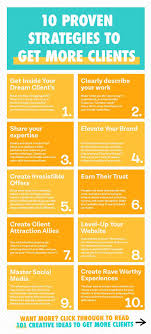 101 Creative Things You Can Do To Get Clients Marketing Strategy Social Media Service Based Business Business Marketing