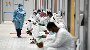 Not loss of smell & taste, but headache like eye strain and then temple throbbing. Coronavirus Uae Detects Limited Number Of New Covid 19 Variant Infections Al Arabiya English