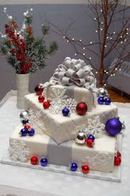 To keep fondant from sticking, lift and move as you roll and add more confectioners' sugar if needed. Pictures Of Christmas Wedding Cakes Christmas Wedding Cake Square Wedding Cakes Christmas Cake Decorations Christmas Wedding Cakes Square Wedding Cakes