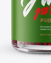Download Glass Jam Jar With Clamp Lid Mockup In Jar Mockups On Yellow Images Object Mockups PSD Mockup Templates