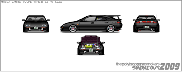 The mazda lantis is a series of two cars sold in japan from 1993 to 1997. Mazda Lantis Type R 2 5 Klze By Jacobkuiper On Deviantart