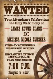 Wanted Poster Weeding Invitations Visit Etsy Com Western Wedding Invitations Cowboy Wedding Invitations Country Western Wedding Invitations