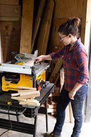 Use the 2x4 basics anysize workbench kit to make a custom workbench to fit anywhere you need a work surface or a storage area. Dewalt Compact Jobsite Table Saw And 33 In Folding Portable Workbench Anne Of All Trades
