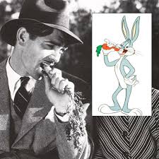 Bugs bunny's carrot eating habit is based off of a scene in the film it happened one night where actor clark gable leans against a fence and snacks on carrots while talking at the same time. Was Bugs Bunny Impersonating Someone When He Ate The Carrot Movies Tv Stack Exchange