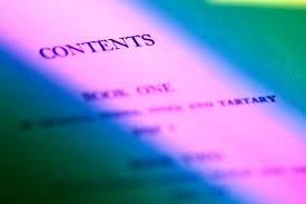 Apa table of contents page. Lining Up Dots In A Table Of Contents