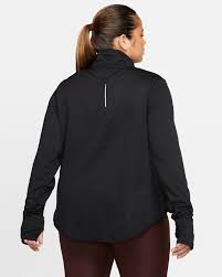 Nike Therma Sphere Element Womens Half Zip Running Top Plus Size