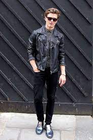 Dress To Express Not To Impress Leather Jacket Men Style Men Fashion Casual Fall Mens Outfits
