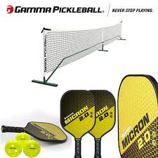 Learn the basic rules of how to play pickleball here at martis camp. Gamma Pickleball Starterset