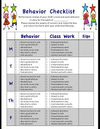 My Weekly Behavior Checklist For Students Social And Academic Performances In Class Classroom Behavior Management Classroom Behavior Chart Classroom Behavior