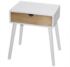Grosse auswahl, versandkostenfrei ab chf 40.00. Beistelltisch Star Weiss Natur 800078 Nachttische Schlafzimmer Kmh Shop